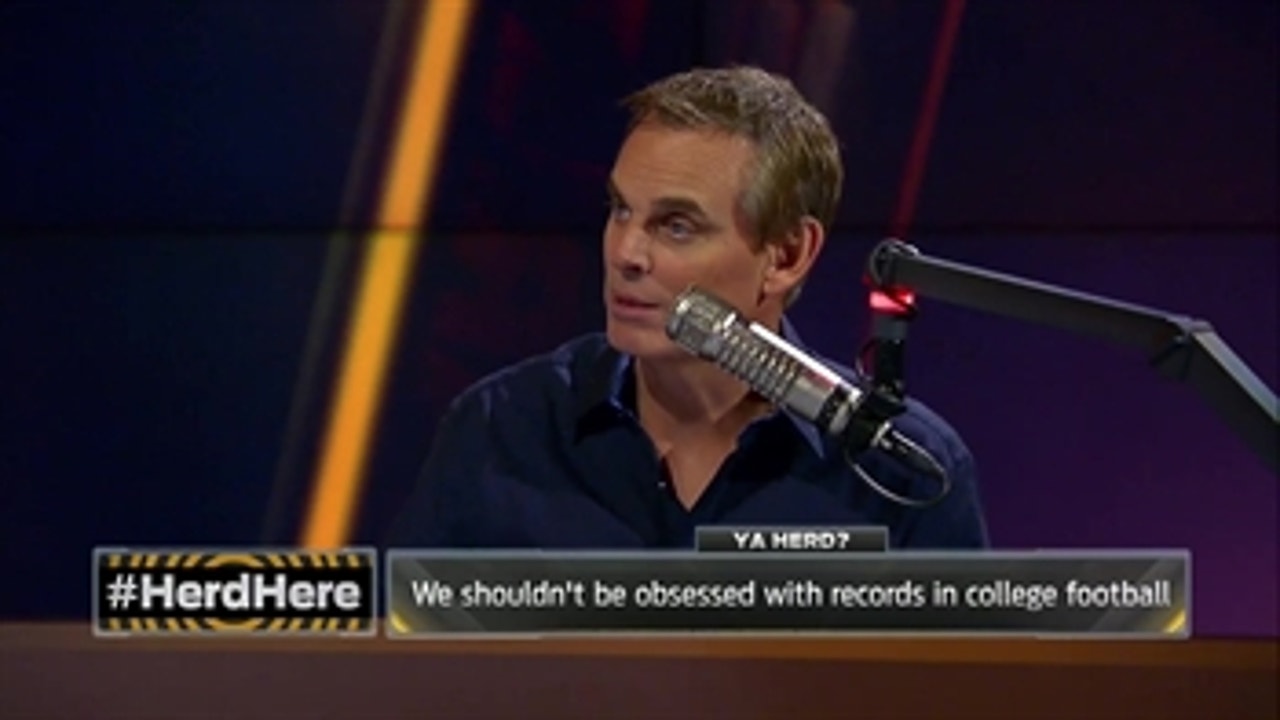 Colin Cowherd thinks the people who pick the CFB Playoff are cowards - 'The Herd'