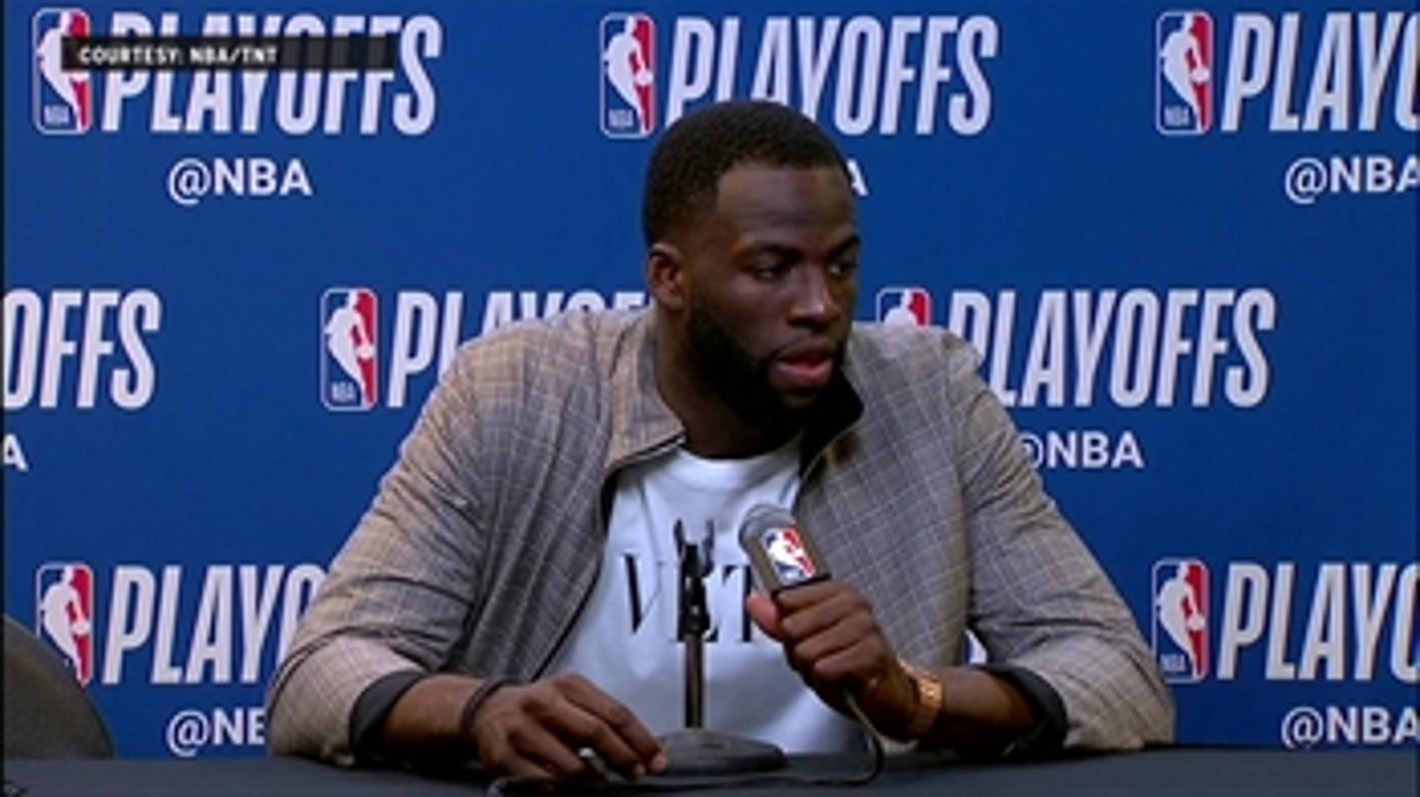 Draymond Green Press Conference - Game 3 ' Warriors at Spurs