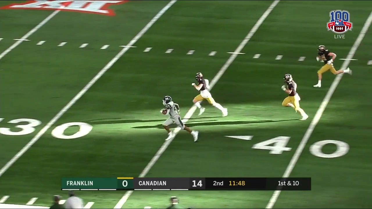 HIGHLIGHTS: Malcolm Murphy's 59-Yard TD gets Franklin on the Board | UIL State Championship
