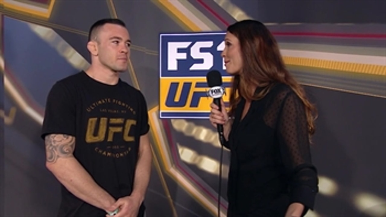 Colby Covington post weigh-in interview ' Weigh-in ' UFC FIGHT NIGHT