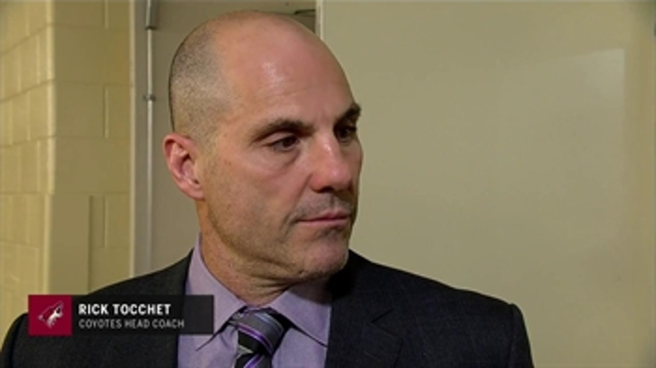 Rick Tocchet: The guys worked hard, we just couldn't score