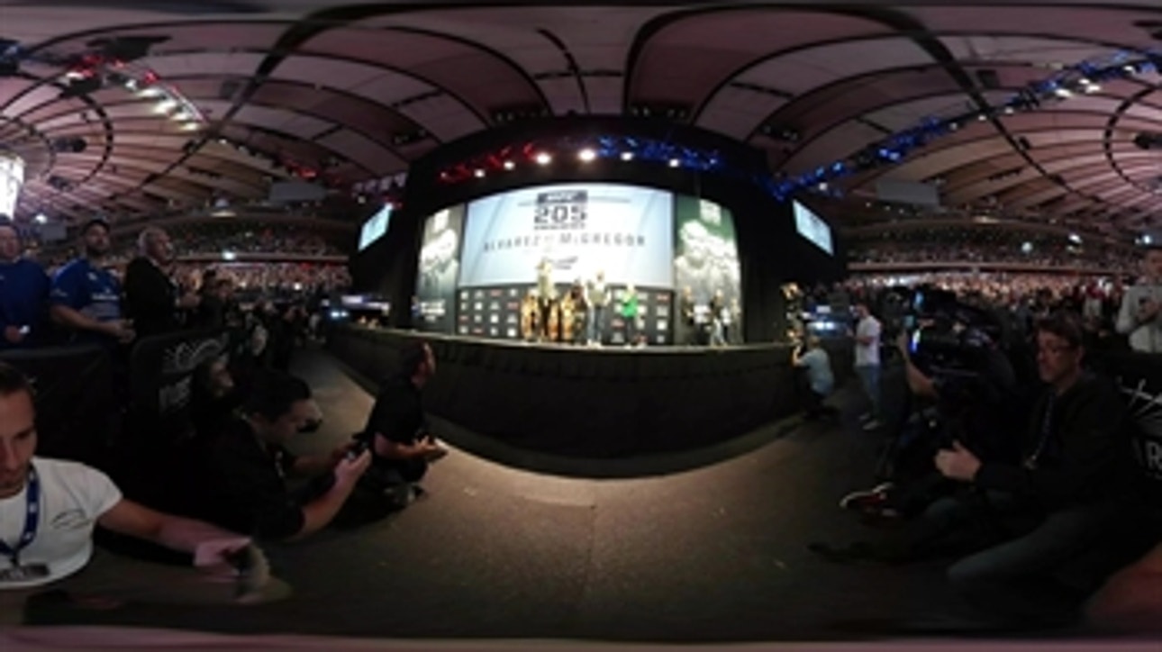 Amanda Nunes Faces Off WIth Ronda Rousey In New York  ' Virtual Reality 360°