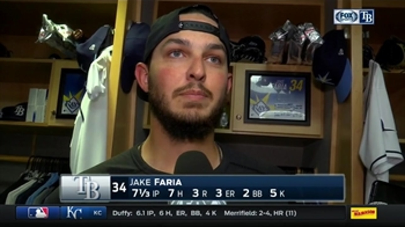 Jake Faria: I don't care how the outs come as long as they're outs