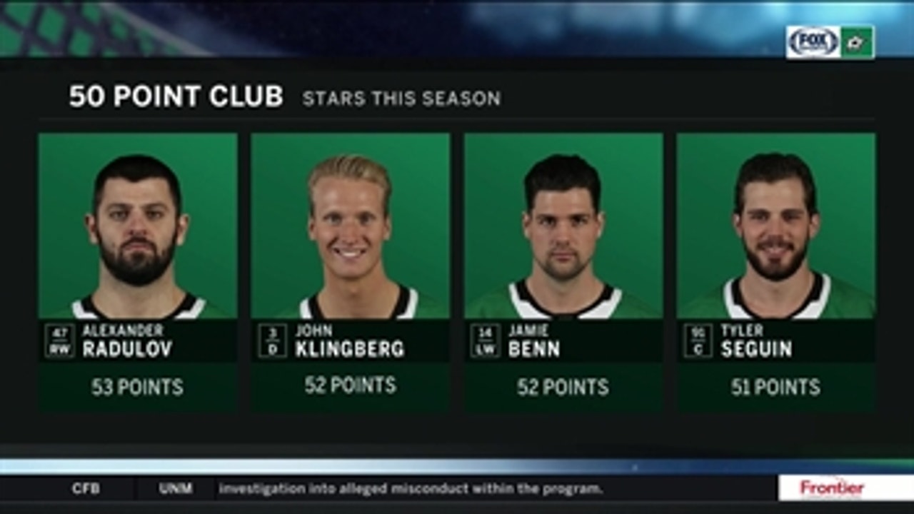 Dallas Players that Reached 50 Point Club ' Stars Live