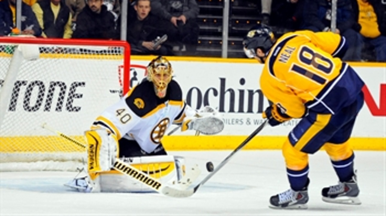 Predators overcome Bruins in SO