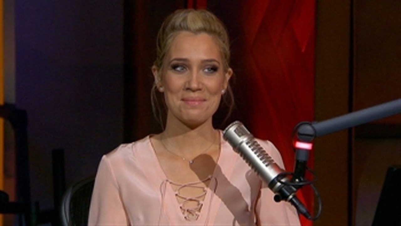 Kristine Leahy and Colin Cowherd react to LeBron James and Lonzo Ball's post-game conversation