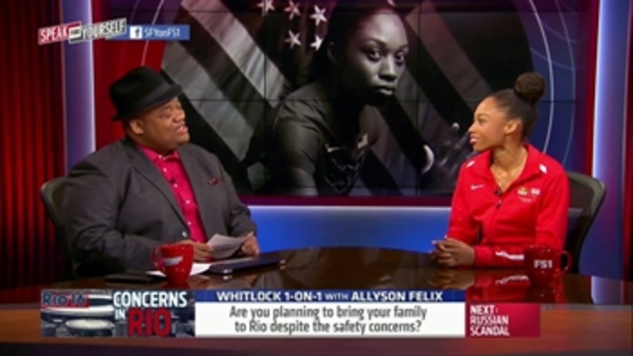 Whitlock 1-on-1: Allyson Felix discusses Russian doping allegations - 'Speak for Yourself'