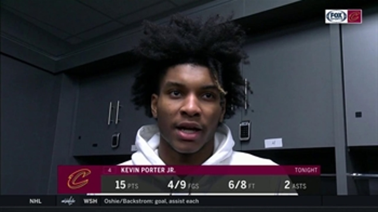 Kevin Porter Jr. glad to have opportunity to build chemistry with Garland