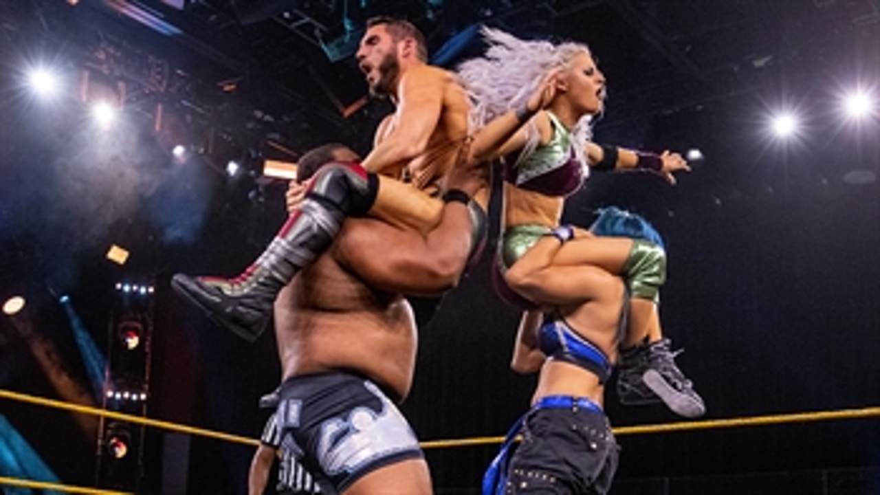 Keith Lee & Mia Yim vs. Johnny Gargano & Candice LeRae - Mixed Tag Team  Match: NXT, June 10, 2020 (Full Match) | FOX Sports