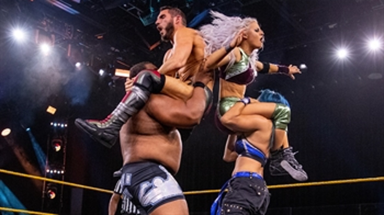 Keith Lee & Mia Yim vs. Johnny Gargano & Candice LeRae - Mixed Tag Team Match: NXT, June 10, 2020 (Full Match)