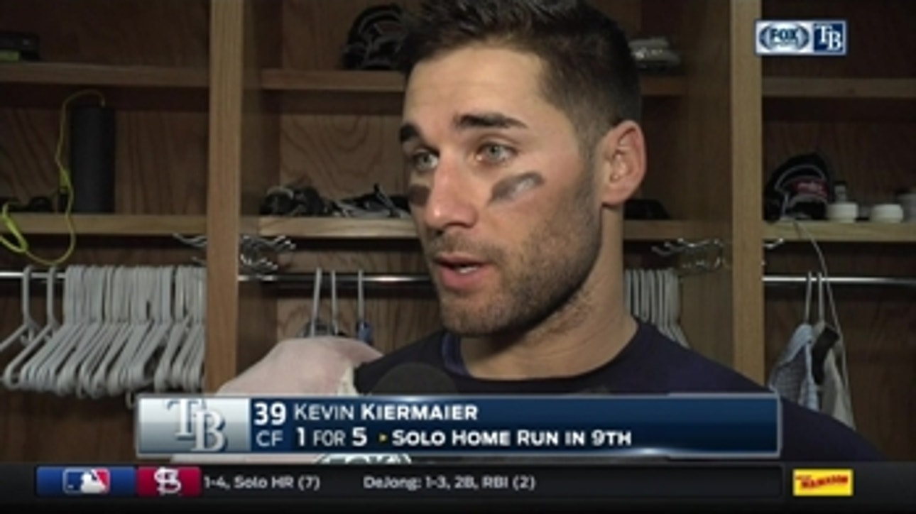 Kevin Kiermaier on comeback: 'It shows the resilience of these guys'