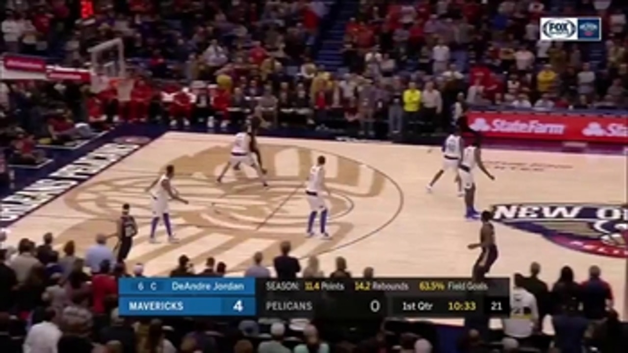 WATCH: Anthony Davis Pushes Pels in win over Mavs 114-112