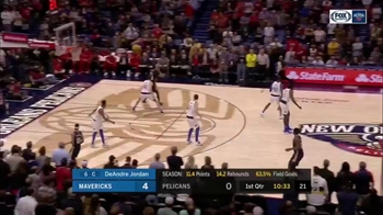 WATCH: Anthony Davis Pushes Pels in win over Mavs 114-112