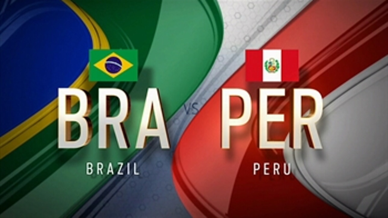 Brazil vs. Peru ' 2016 Copa America Highlights