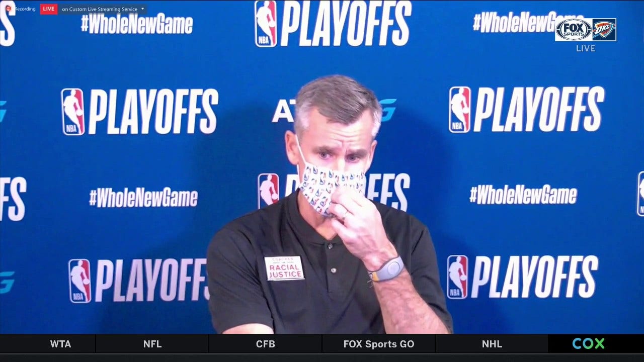 Billy Donovan talks tough Game 7 Loss for OKC