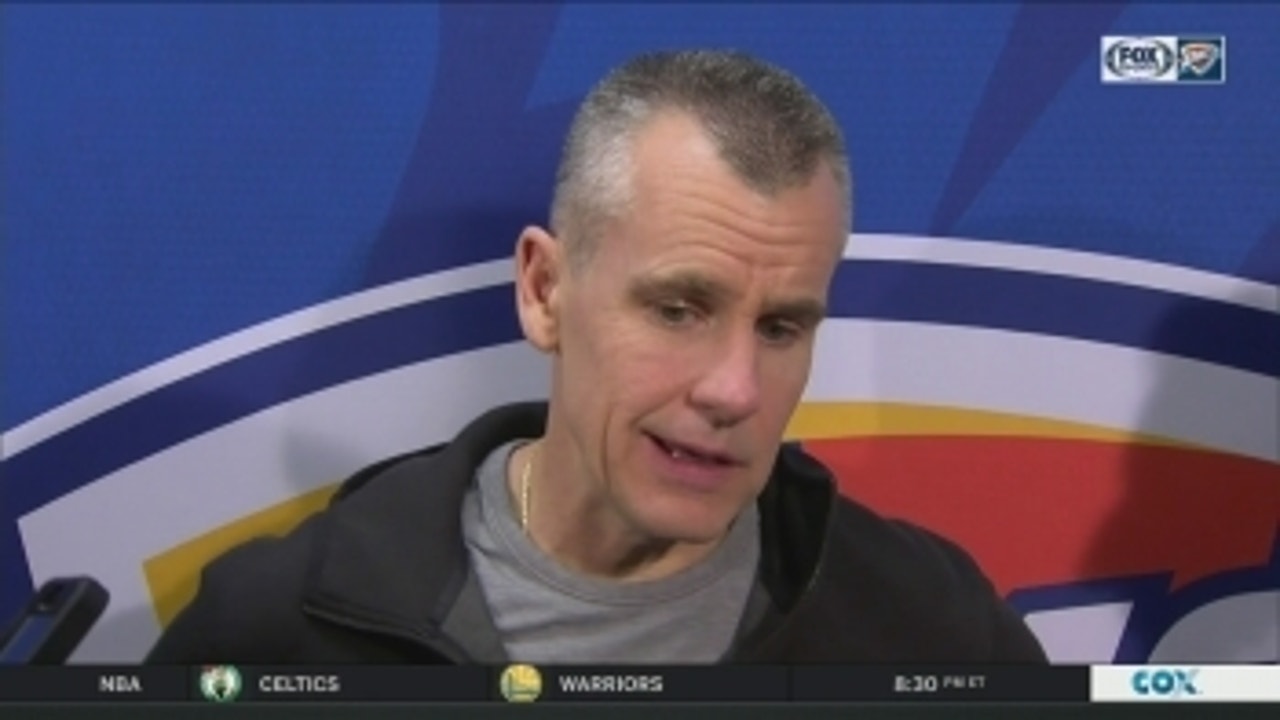 Billy Donovan on Andre's injury in win over Pistons