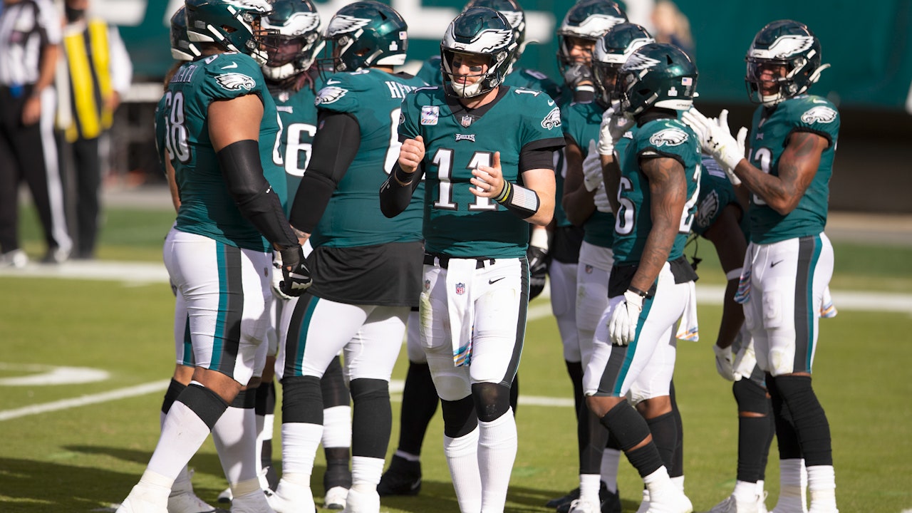 Colin Cowherd: Carson Wentz had nothing to work with vs Ravens, support from team is majorly lacking ' THE HERD