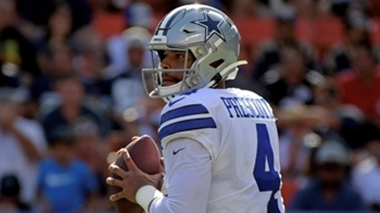 Skip Bayless and Shannon Sharpe strongly disagree on Dak Prescott being an average quarterback