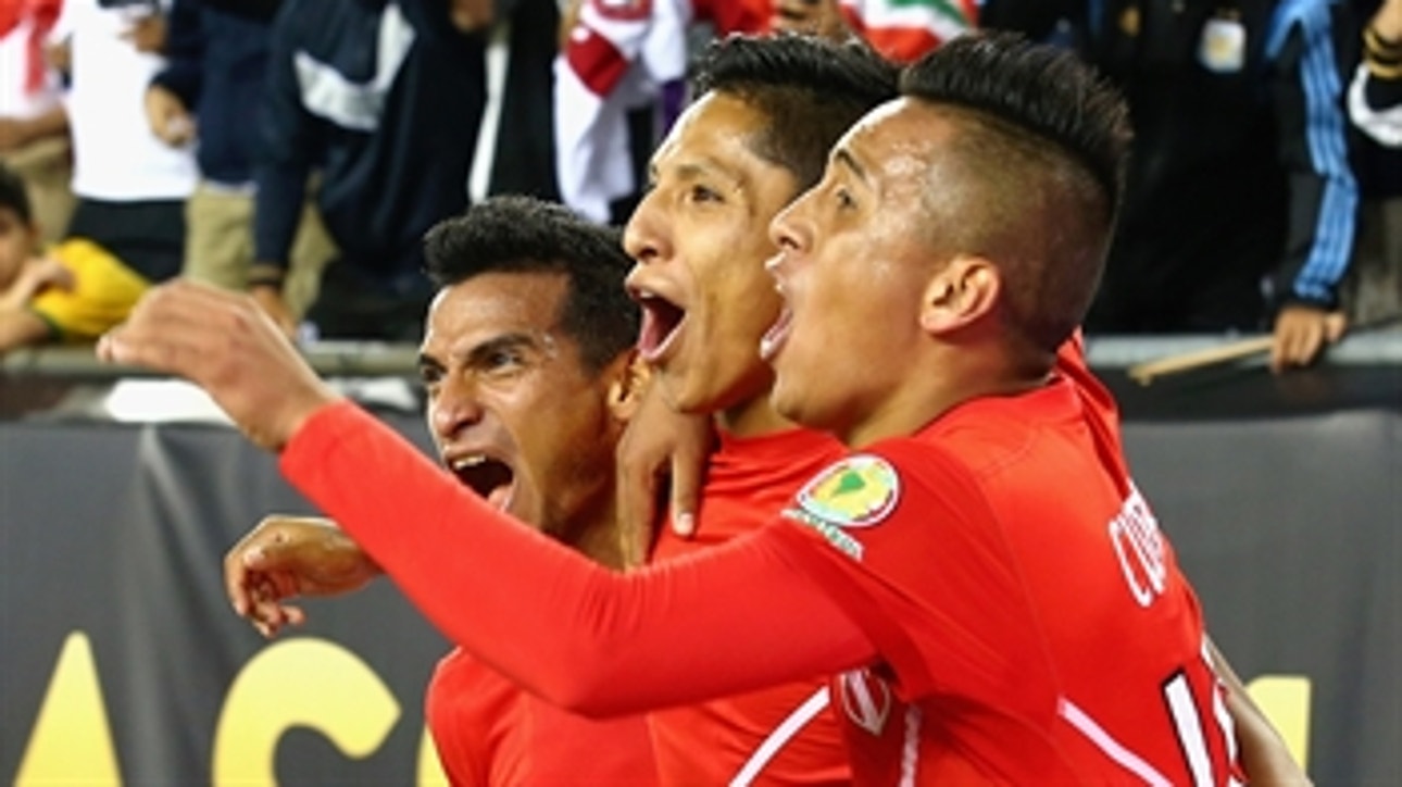 Peru gets controversial handball goal against Brazil ' 2016 Copa America Highlights