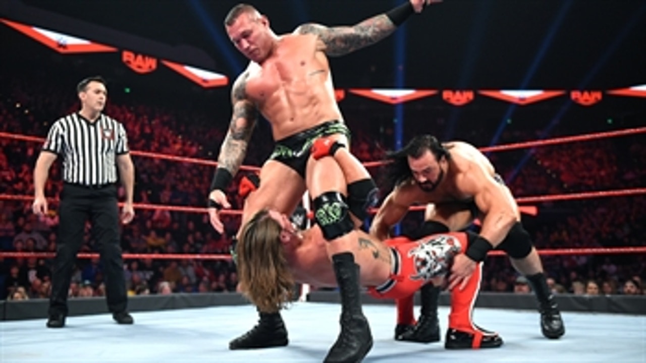 Randy Orton vs. Drew McIntyre vs. AJ Styles: Raw, Jan. 13, 2020