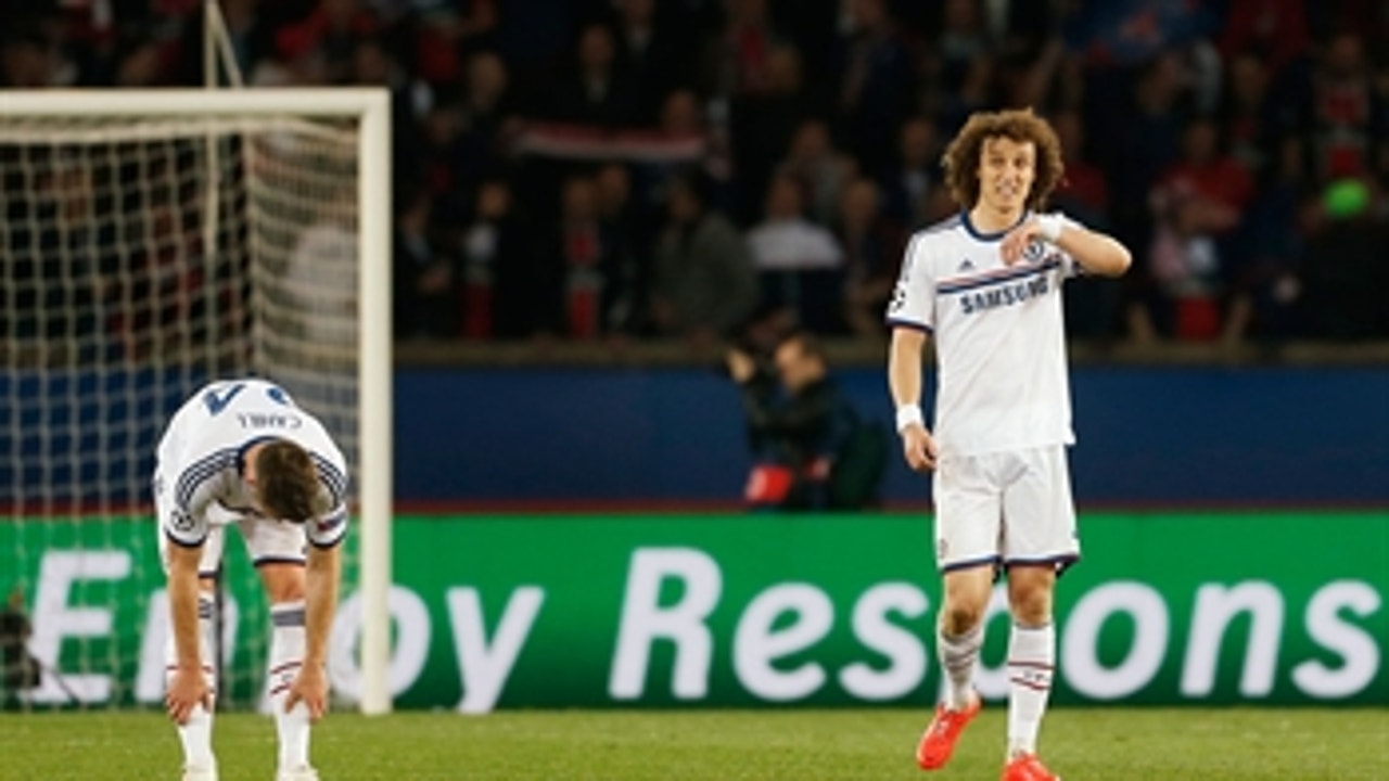 David Luiz own goal gives PSG 2-1 lead
