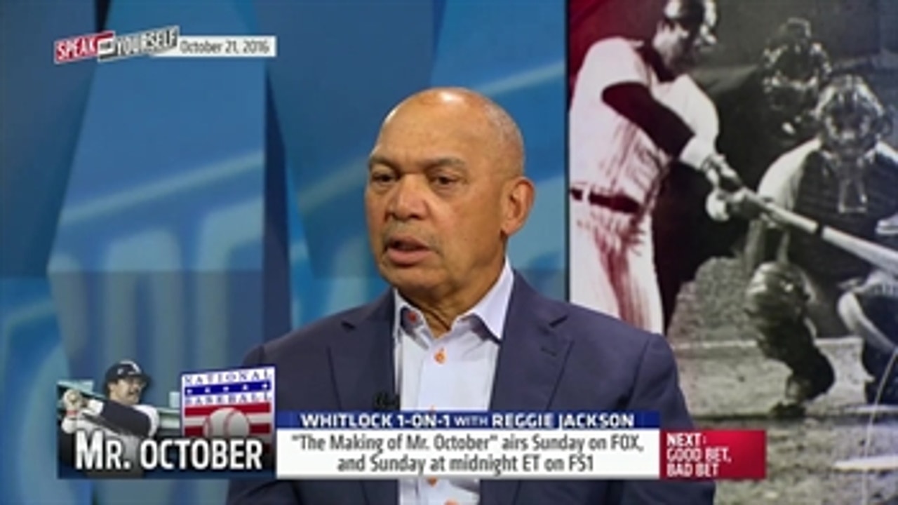 Whitlock 1-on-1: Why Reggie Jackson chose to be inducted to the HOF as a Yankee | SPEAK FOR YOURSELF
