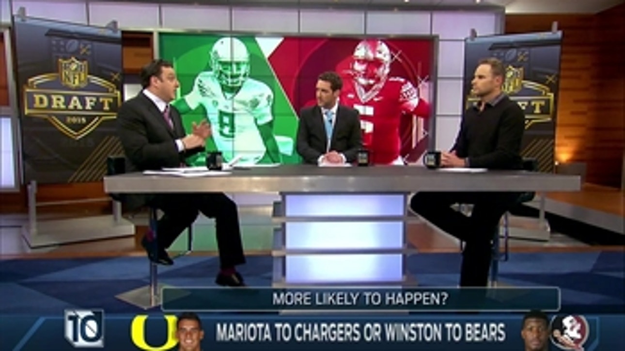 What's More Likely: Marcus Mariota to the Chargers or Jameis Winston to the Bears?