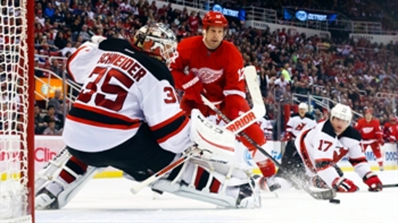 Red Wings rout Devils in high-scoring thriller