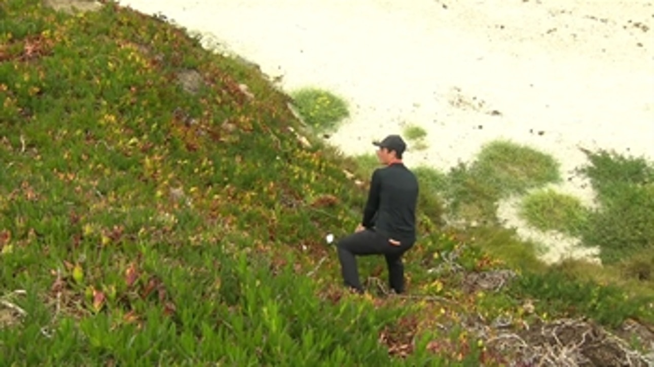 U.S. Amateur Final: Viktor Hovland gets out of ice plant for incredible birdie