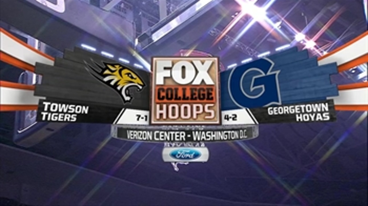 Highlights: Georgetown beats Towson, 78-46