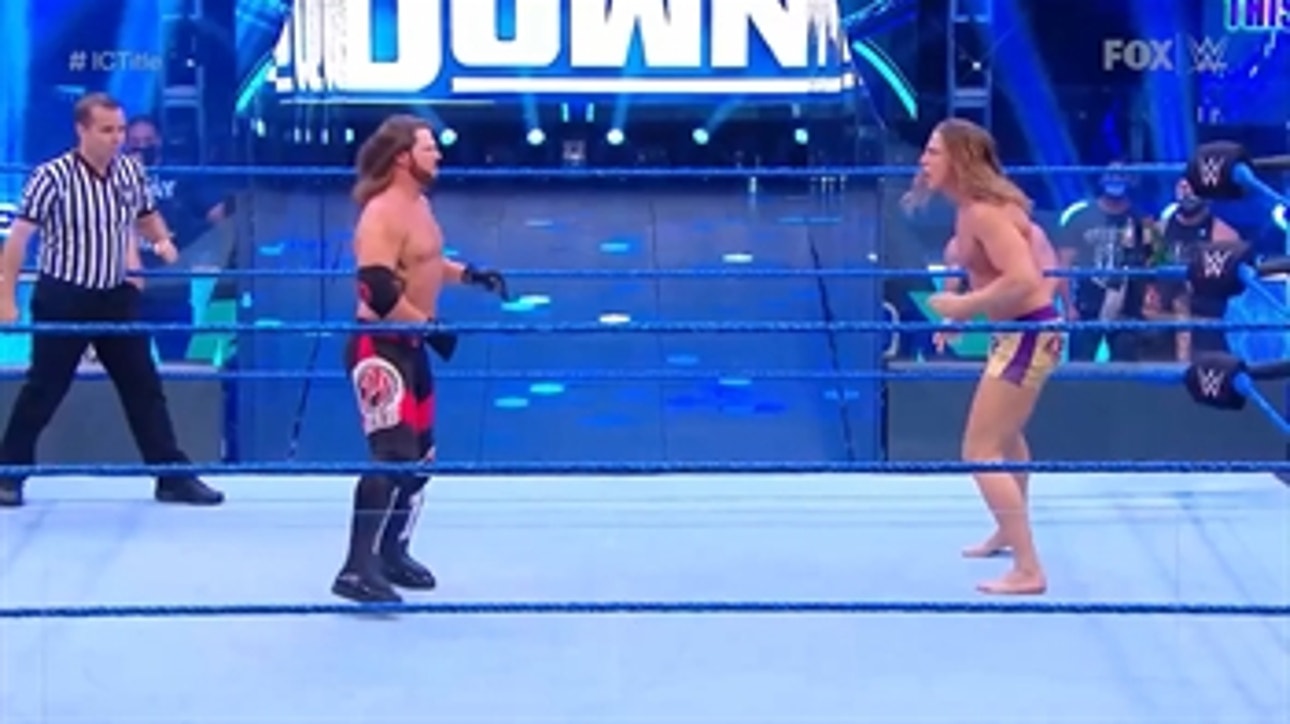 Matt Riddle challenges AJ Styles for the Intercontinental Championship