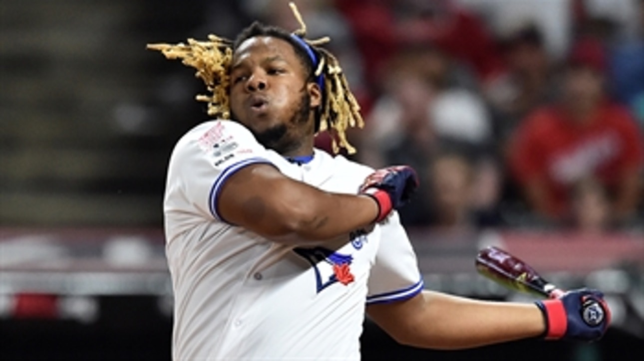 Nick Wright and Cris Carter react to Vlad Guerrero Jr's record-setting Home Run Derby performance