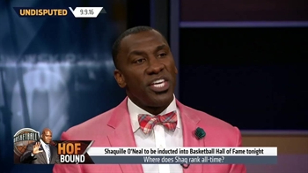 Shannon Sharpe: 'I love Shaq, but I'm disappointed in his career' ' UNDISPUTED
