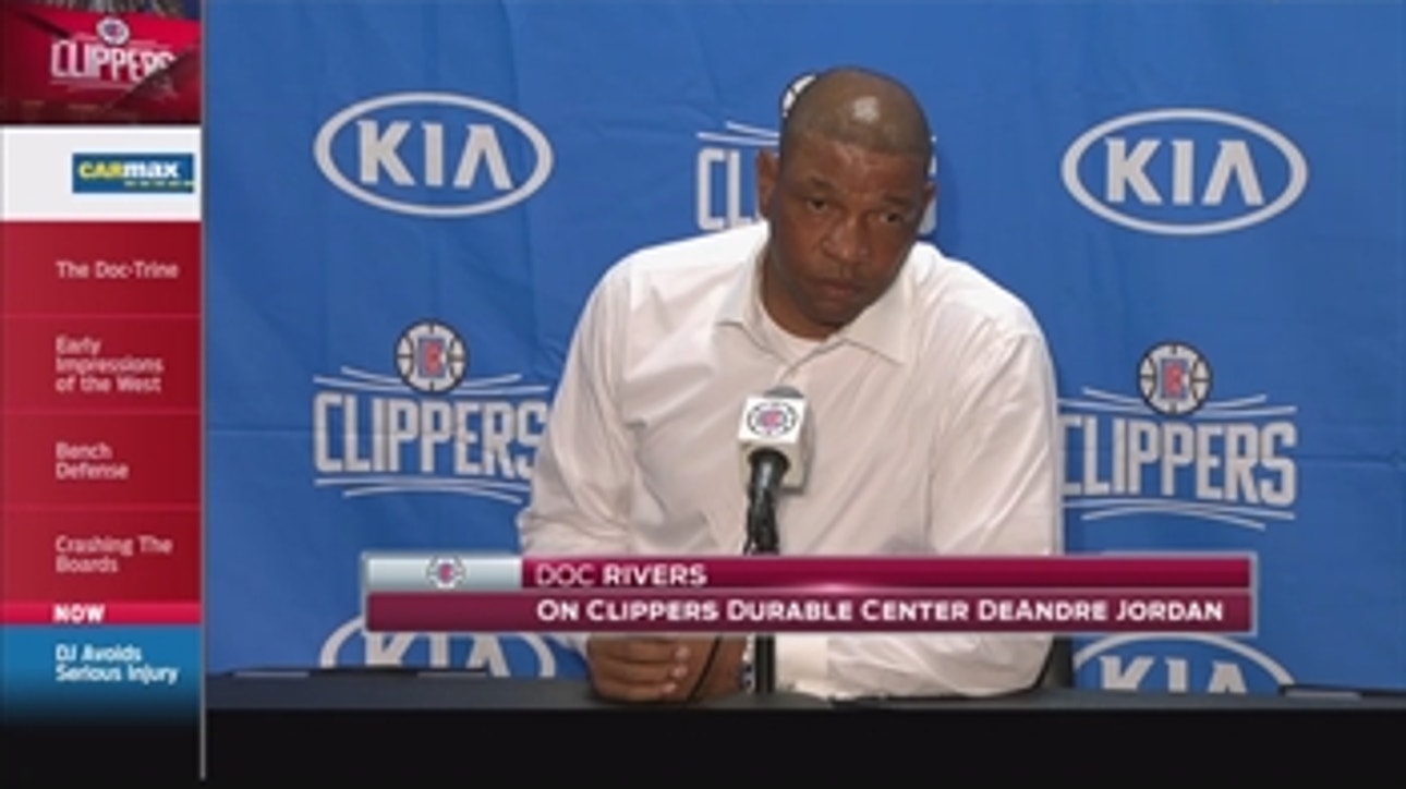 Clippers Live: DeAndre Jordan avoids serious injury