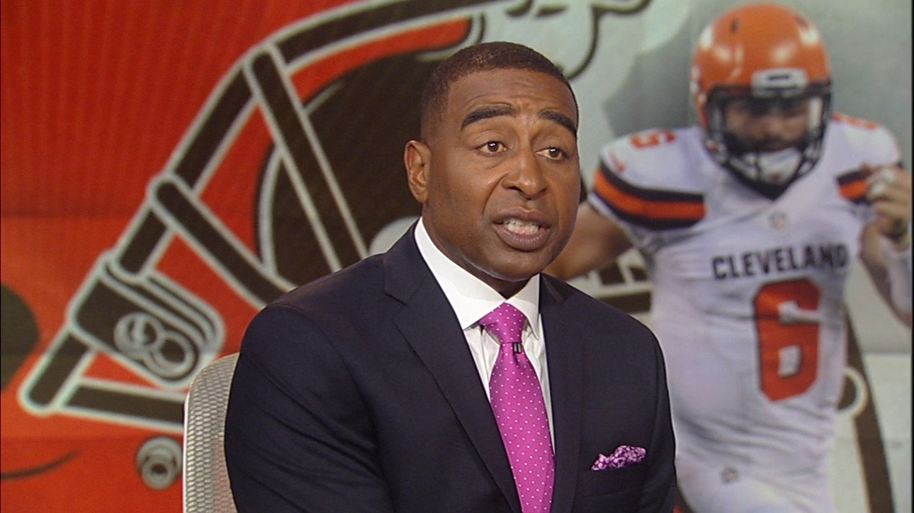 Cris Carter agrees with Browns sitting Baker: 'He's not ready to start' '  NFL ' FIRST THINGS FIRST