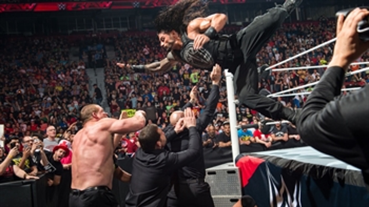 Roman Reigns vs. Randy Orton: Raw, May 4, 2015 (Full Match)