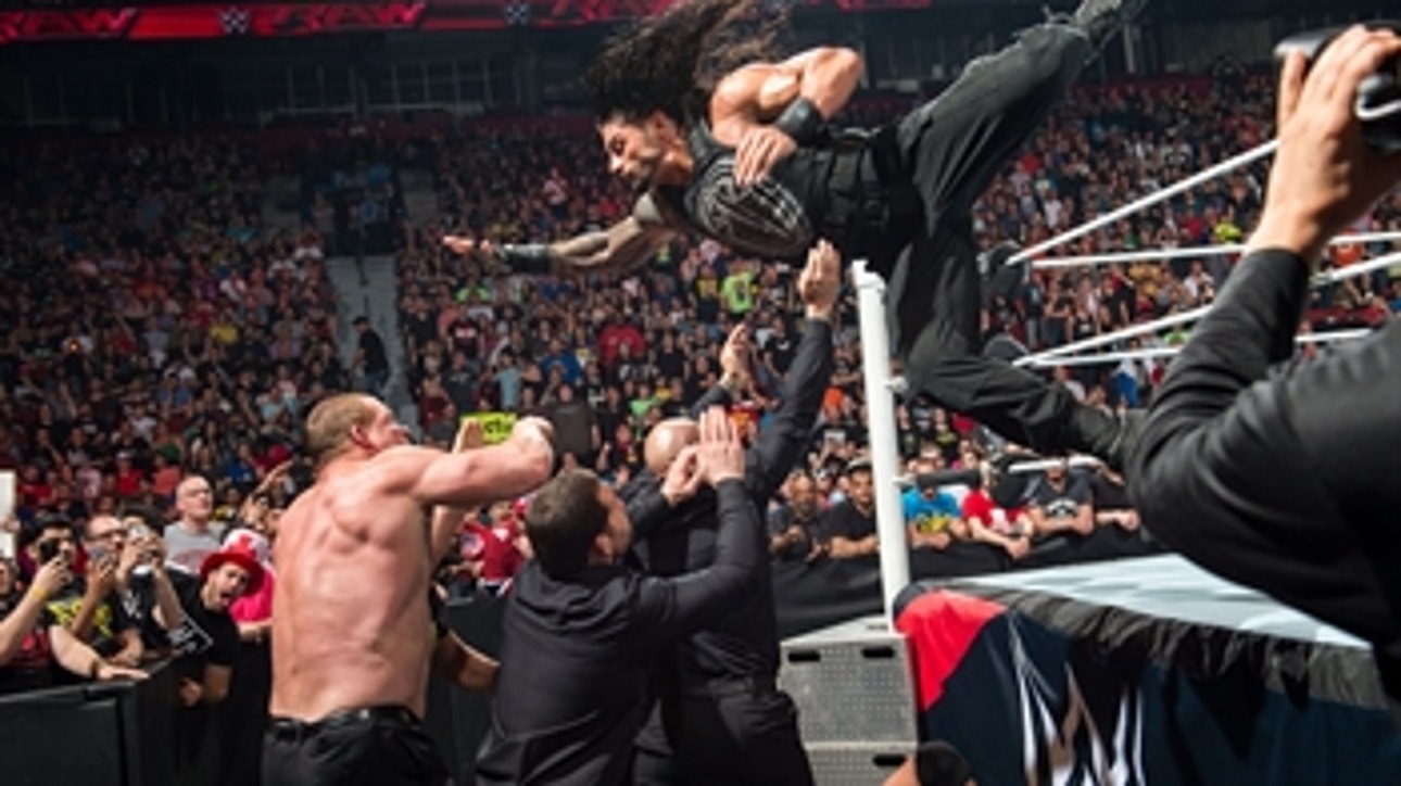 Roman Reigns vs. Randy Orton: Raw, May 4, 2015 (Full Match)