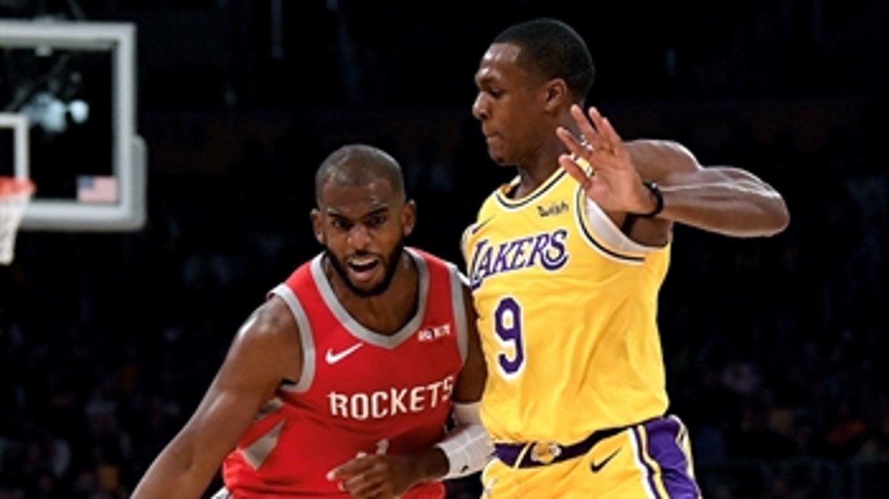 Colin Cowherd: 'Rondo is not going to get the benefit of the doubt in this fight' with Chris Paul