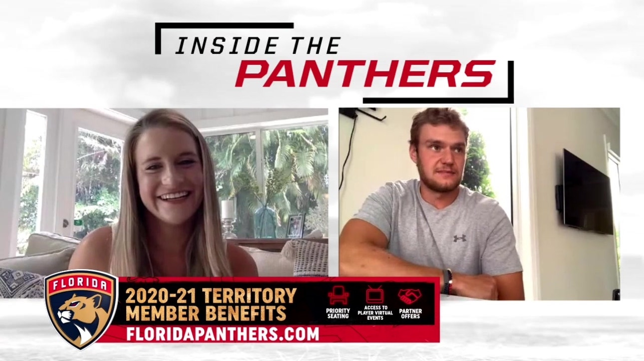 Inside the Panthers at Home: Captain Aleksander Barkov