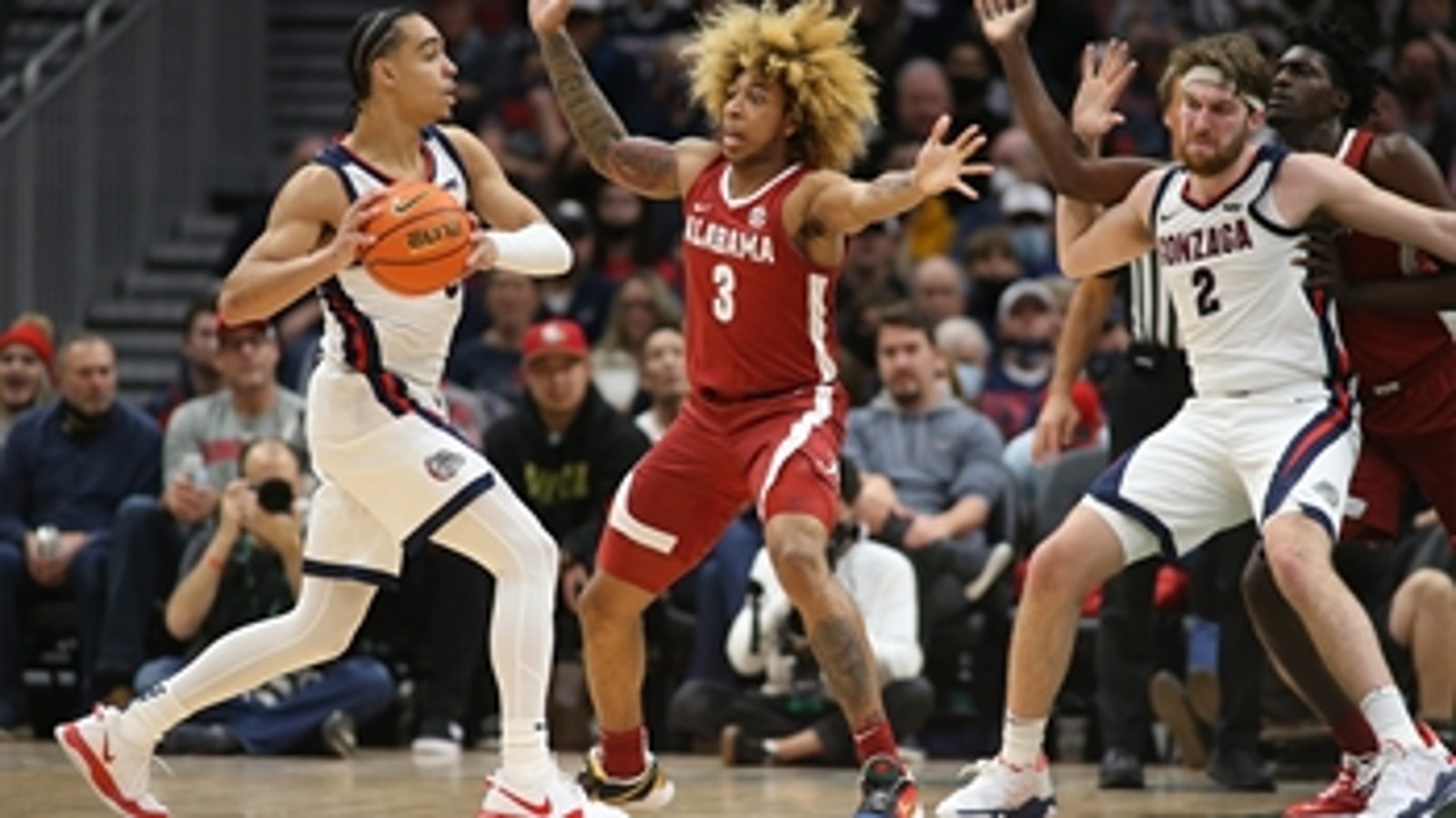 Jaden Shackelford drops 28 in Alabama's upset of Gonzaga