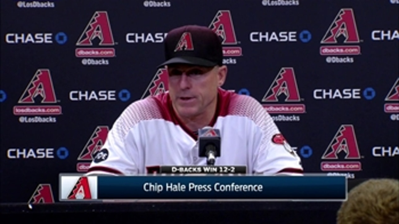 Hale: D-backs began to exhale as game went on
