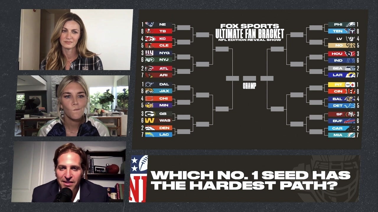 Patriots have toughest road in NFL fan bracket of any No. 1 seed -- Peter Schrager