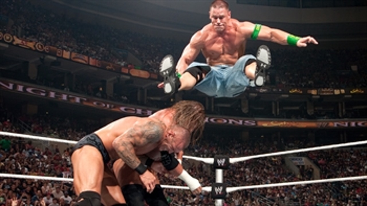 Randy Orton vs. John Cena vs. Triple H - WWE Title Triple Threat Match: WWE Night of Champions 2009 (Full Match)