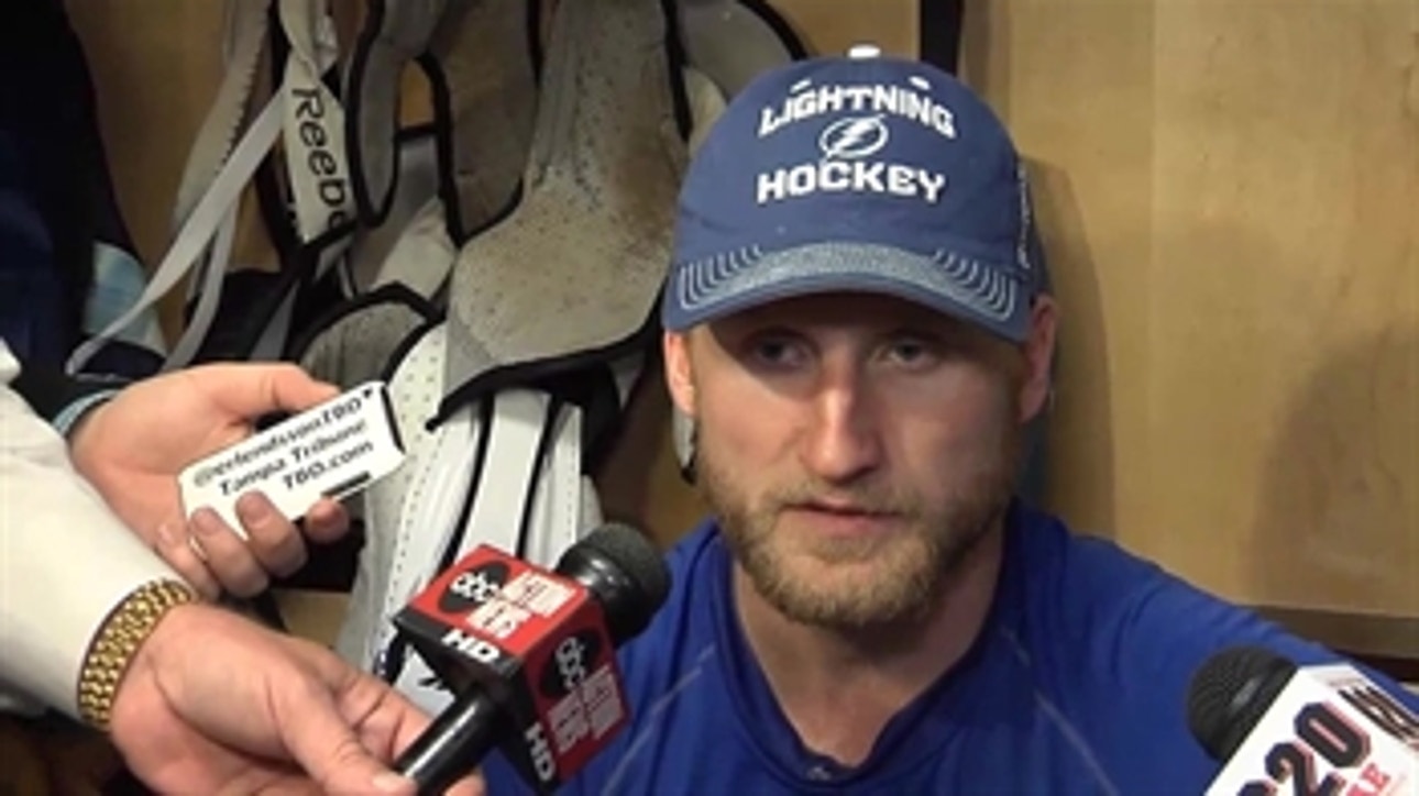 Steven Stamkos: 'We have to find a way to respond'