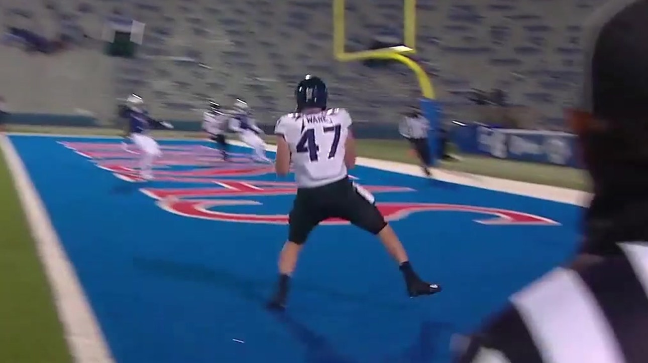 TCU takes early 17-0 lead over Kansas with Carter Ware 26-yard TD catch