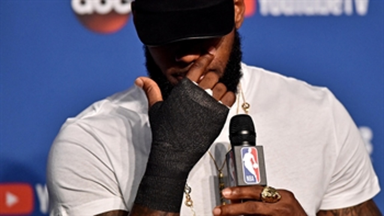Shannon Sharpe outlines how LeBron's self-inflicted injury affected his series yet was not detrimental to its final outcome