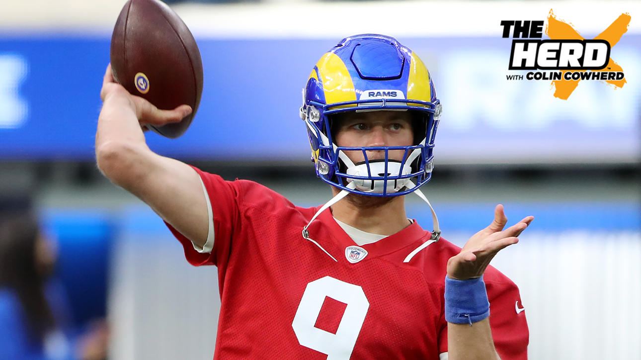 Andrew Whitworth: Matthew Stafford has a 'field general' presence with Rams, talks Sony Michel I THE HERD