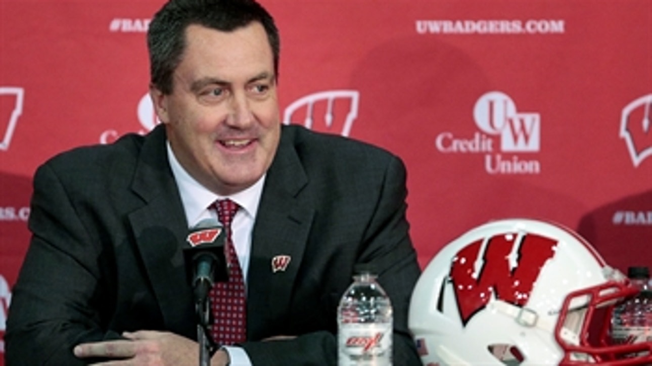 Chryst welcomes pressure of coaching hometown Badgers