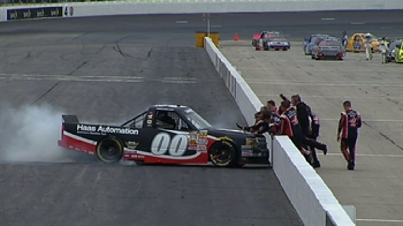 TRUCKS: Cole Custer Wins Career First at Loudon - 2014