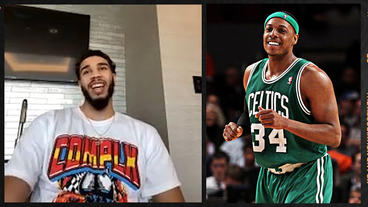 Jayson Tatum talks Celtics legend Paul Pierce's Hall of Fame nomination